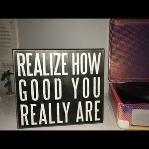 REALIZE HOW GOOD YOU REALLY ARE canvas